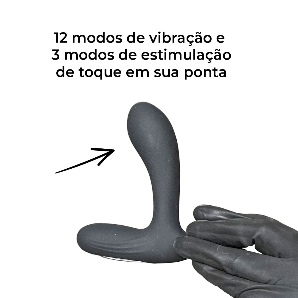 Massageador de Próstata com Vibração Recarregável - Imagem 6