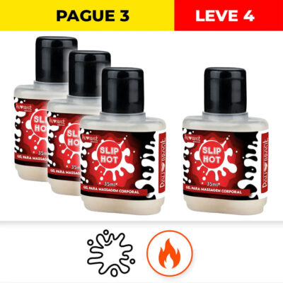 Kit Pague 3 Leve 4 Esperma Artificial que Esquenta (Para Prótese que Ejacula)