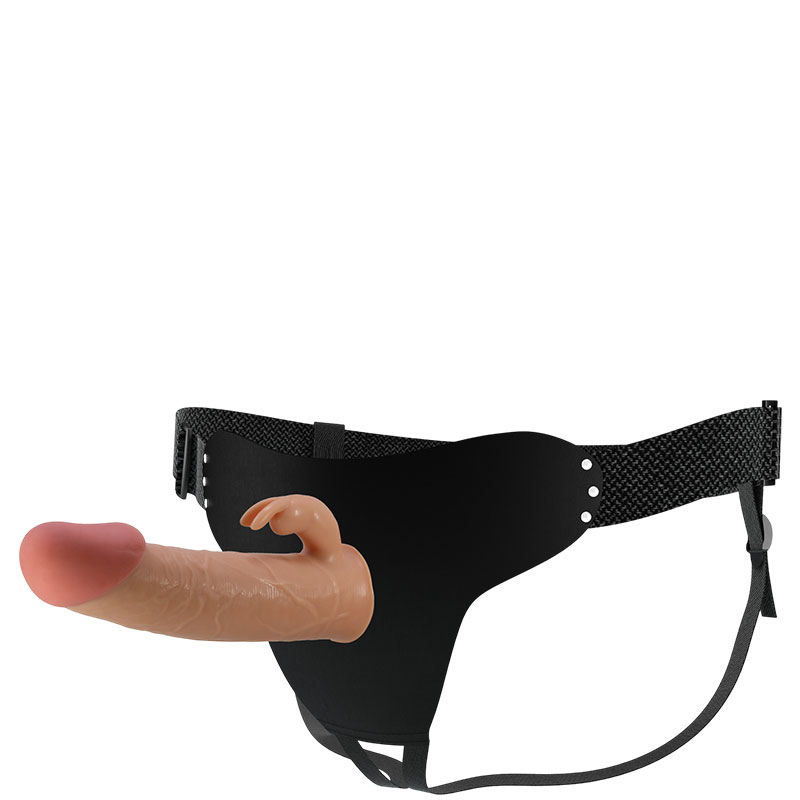 Capa Peniana OCA com Estimulador de Clitóris em Silicone com Cinta 17,5cm x 4cm - Imagem 17