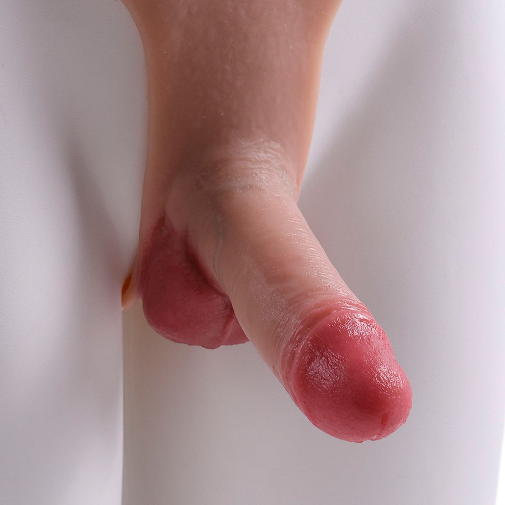 Cinta Peniana Segunda Pele em Silicone com Prótese Realista 11cm x 4cm - Imagem 14