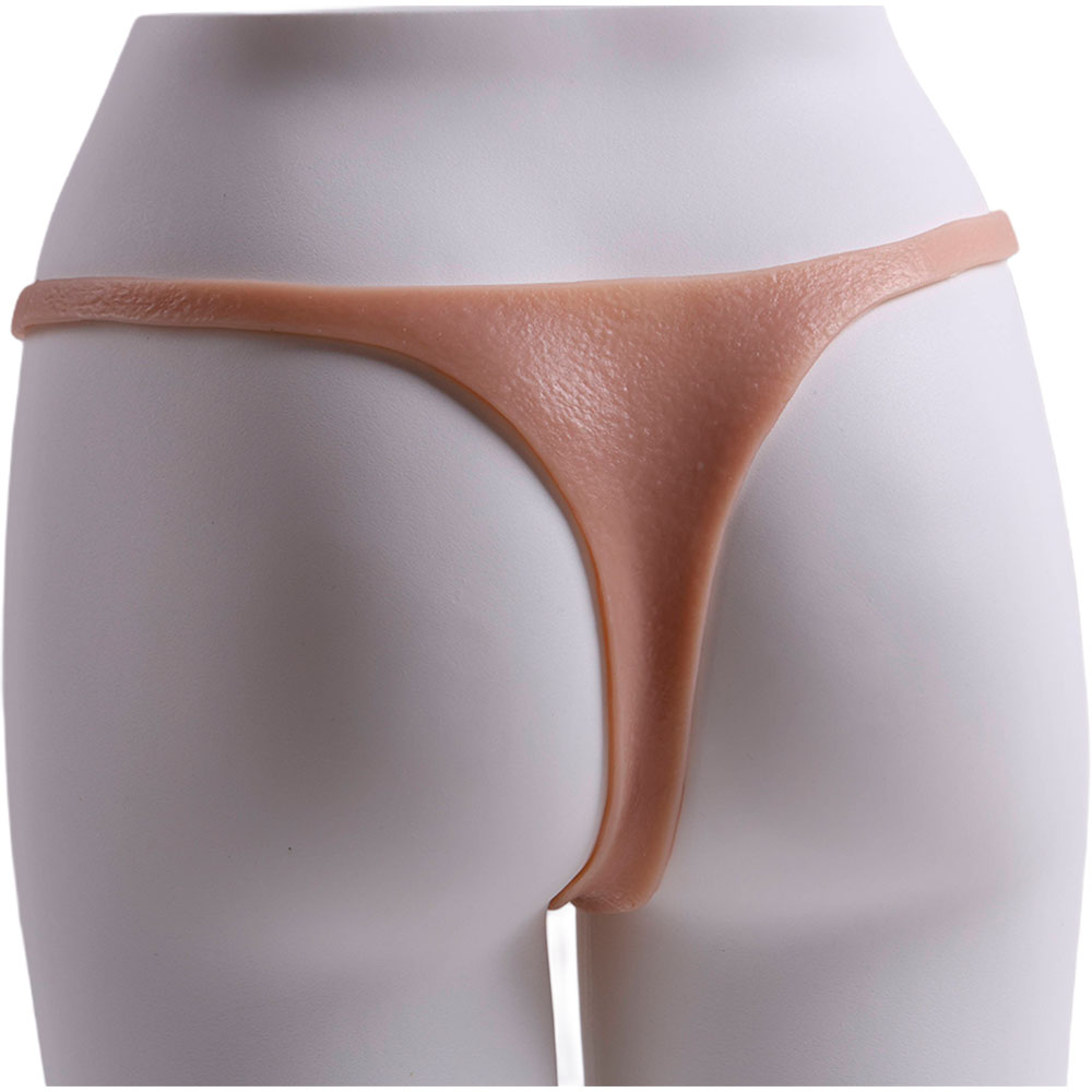 Cinta Peniana Segunda Pele em Silicone com Prótese Realista 11cm x 4cm - Imagem 8