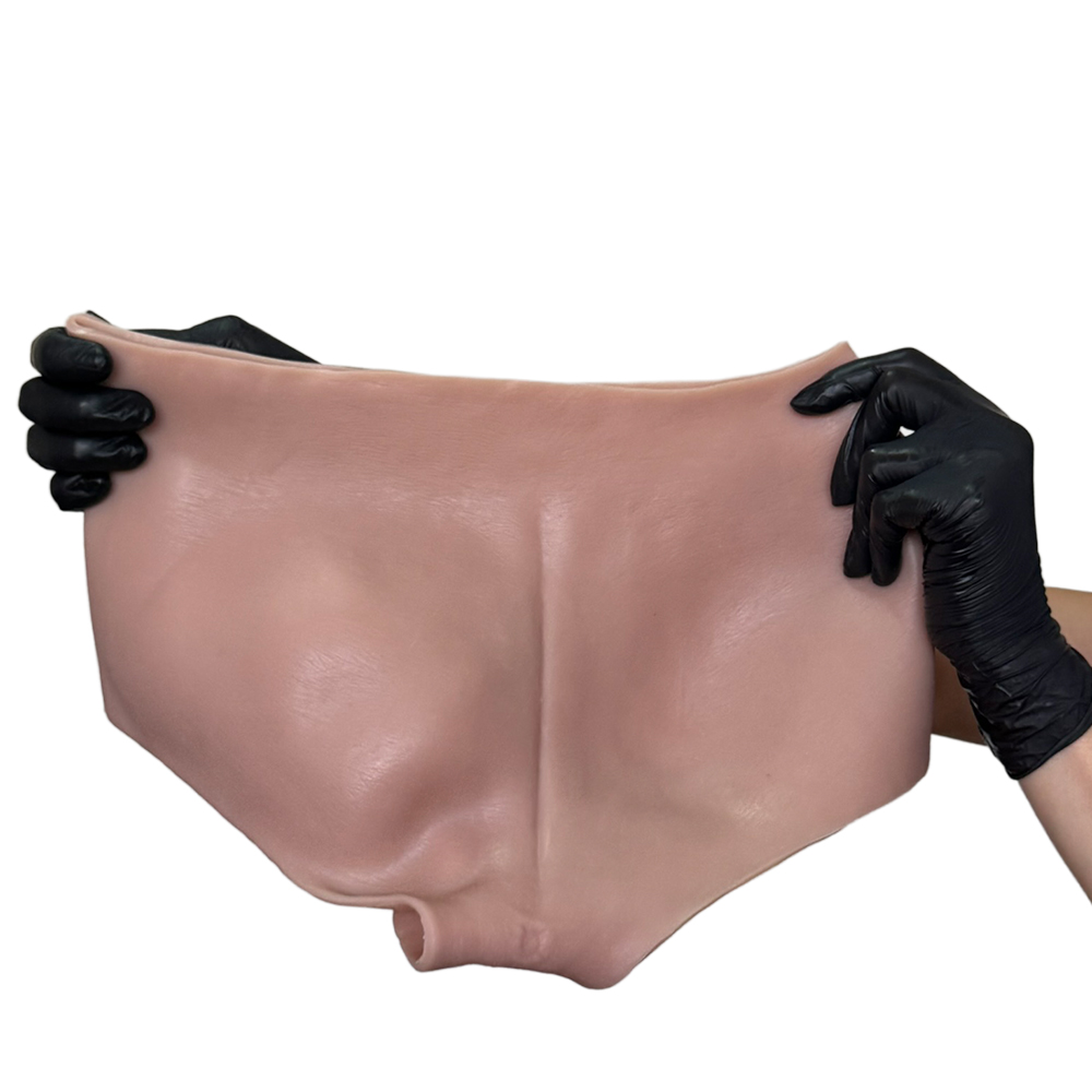 Cinta Peniana Segunda Pele em Silicone com Prótese Realista 17cm x 3,7cm - Imagem 14
