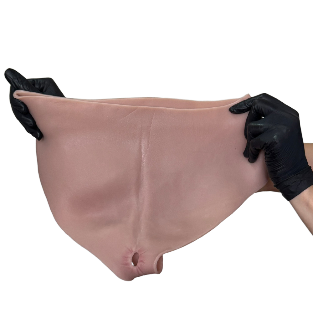 Cinta Peniana Segunda Pele em Silicone com Prótese Realista 16cm x 3cm - Imagem 14