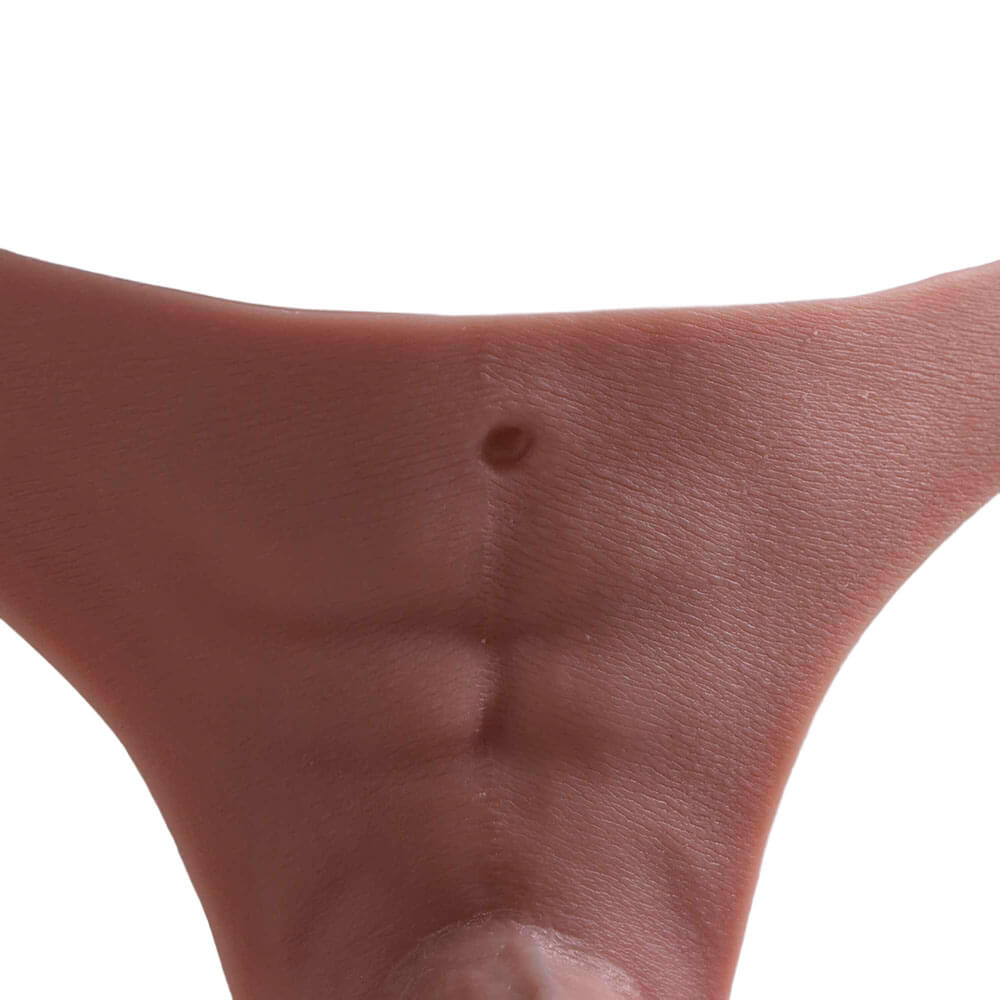 Cinta Peniana Segunda Pele em Silicone com Prótese Realista 14cm x 3,7cm - Imagem 12