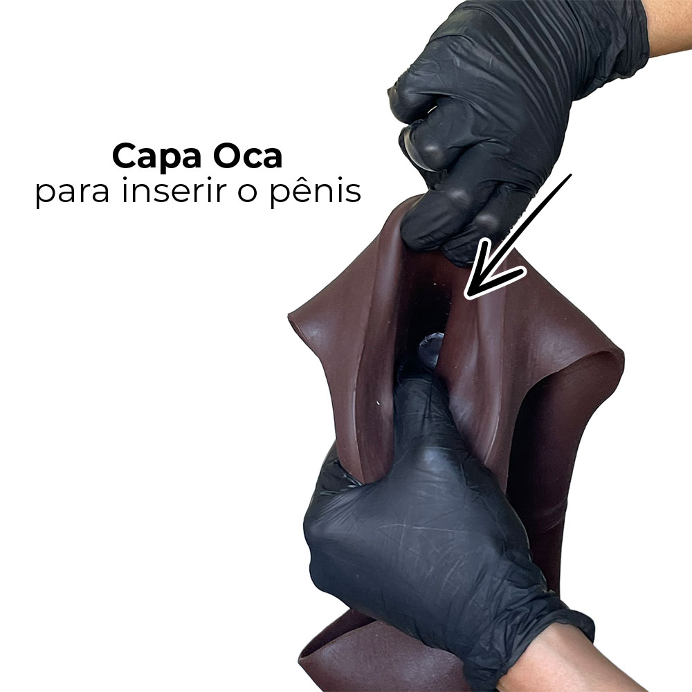 Capa Peniana Segunda Pele com Vibração sem Fio 15cm x 4cm - Imagem 9