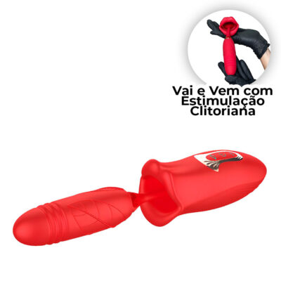 Vibrador Boca com Movimento Vai e Vem