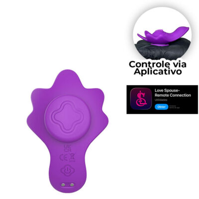 O Vibrador Magnético com Controle por Aplicativo - Para Calcinha