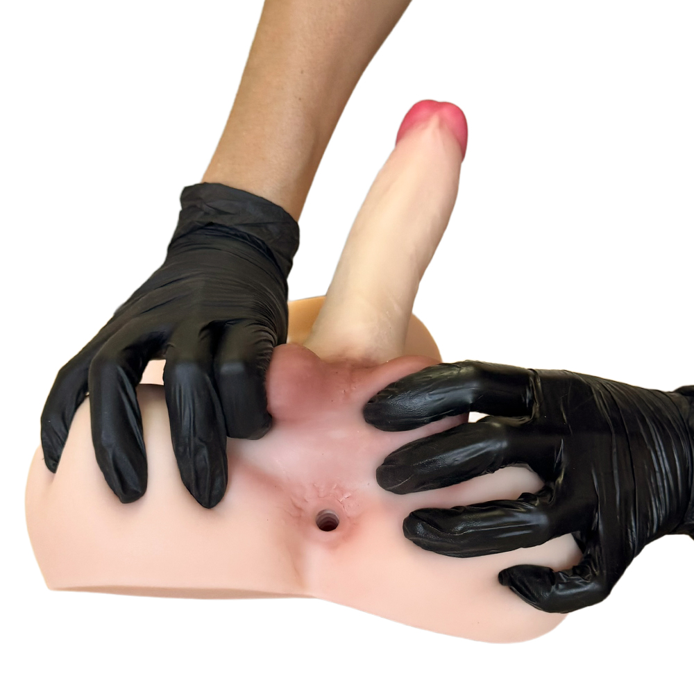 Masturbador Formato Masculino com Pênis Realístico, Ânus e Escroto - Imagem 19