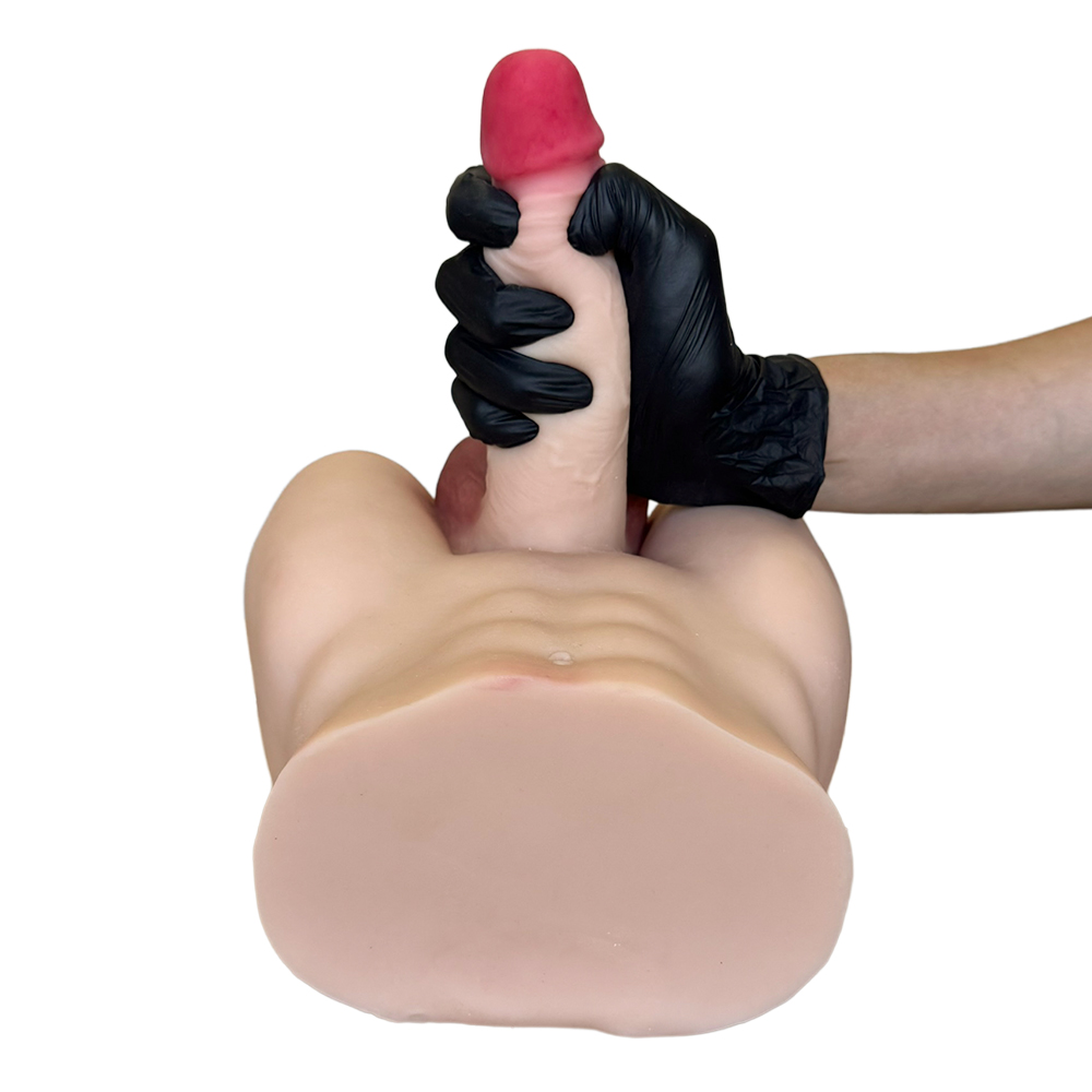 Masturbador Bumbum Masculino com Pênis Realístico, Ânus e Escroto - Imagem 17