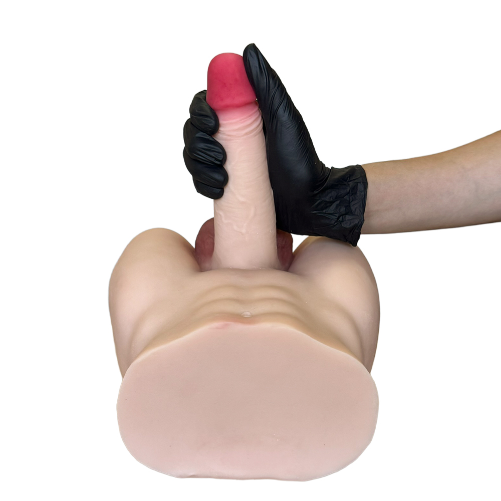 Masturbador Bumbum Masculino com Pênis Realístico, Ânus e Escroto - Imagem 13