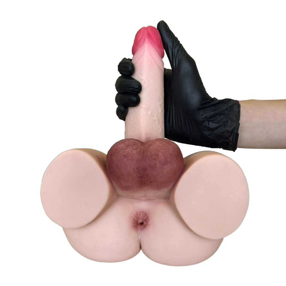 Masturbador Bumbum Masculino com Pênis Realístico, Ânus e Escroto - Imagem 15