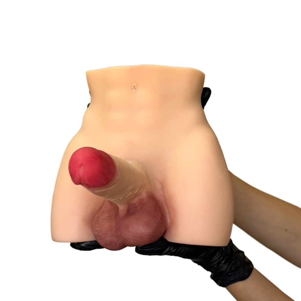 Masturbador Bumbum Masculino com Pênis Realístico, Ânus e Escroto - Imagem 11