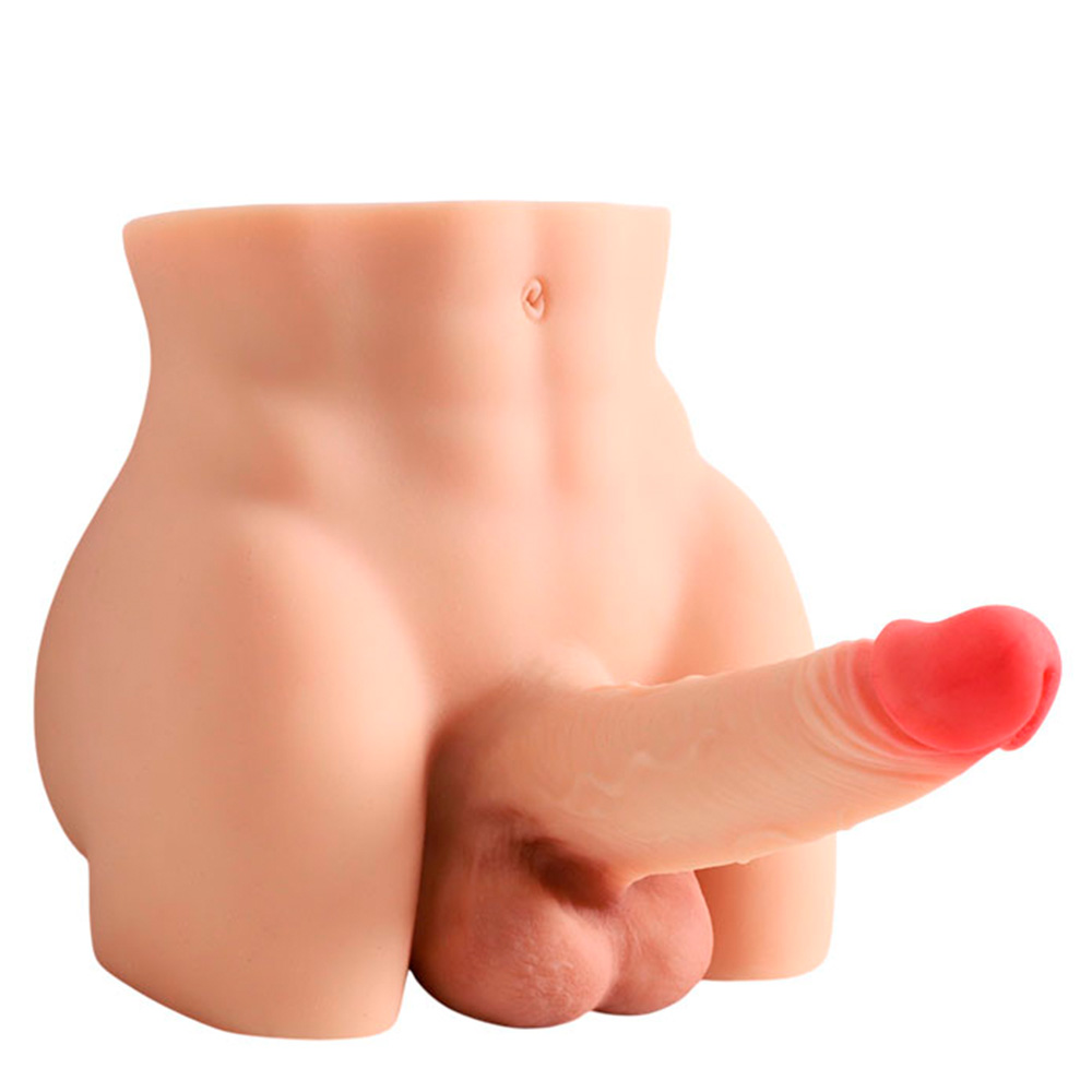 Masturbador Bumbum Masculino com Pênis Realístico, Ânus e Escroto - Imagem 32