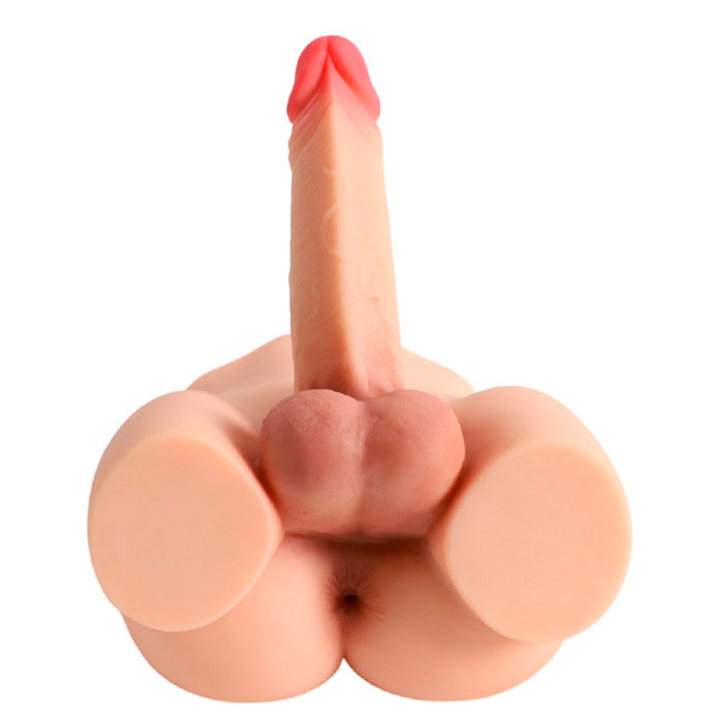Masturbador Bumbum Masculino com Pênis Realístico, Ânus e Escroto - Imagem 31