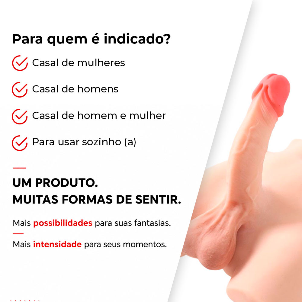 Masturbador Meio Corpo Masculino com Pênis Realístico, Ânus e Escroto - Imagem 6
